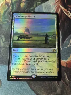 Windswept Heath #235 (Foil) (NM) Modern Horizons 3 MH3 Magic MTG - Image 2
