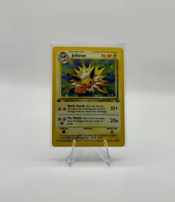 Pokemon Card Jolteon 4/64 Jungle 1st Edition Holo - LP - Image 3