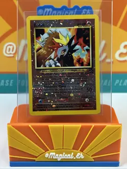 Entei #34 Black Star Promo Reverse Holo Pokemon TCG 2001 WoTC DMG - Image 1