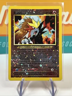Entei #34 Black Star Promo Reverse Holo Pokemon TCG 2001 WoTC DMG - Image 3
