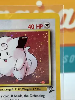 Clefairy #6 Holo Rare Pokemon TCG 2000 Base Set 2 NM - Image 5