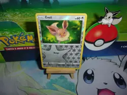 carte Pokemon - evoli - eevee 104/156 reverse holo ultra prisme FR - Image 1