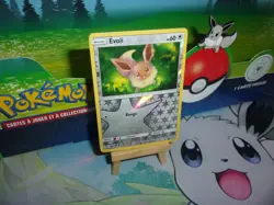 carte Pokemon - evoli - eevee 104/156 reverse holo ultra prisme FR - Image 3