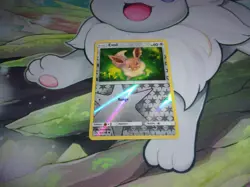 carte Pokemon - evoli - eevee 104/156 reverse holo ultra prisme FR - Image 4