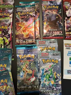 Pokemon TCG Diverse Booster Als Bundle/Konvolut Japanisch/Koreanisch Neu - Image 4