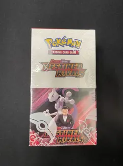 Pokemon TCG Destined Rivals Half Booster Box 18 Packs, New Sealed - Image 1