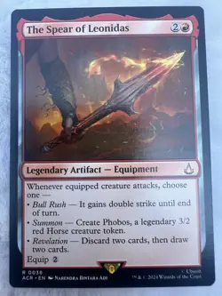 The Spear of Leonidas 0038 Reg Universes Beyond: Assassin's Creed ACR MTG NM - Image 1