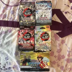 Yu Gi Oh Blue-Eyes White Destiny, Crimson King,Legendof crystal beast,Dark world - Image 1