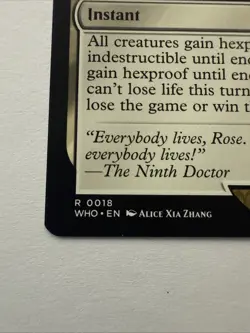 MTG Everybody Lives 0018 Regular Universes Beyond: Doctor Who Commander NM WHO - Image 2