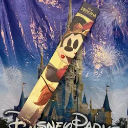 Disney Parks Lorcana Mickey & Minnie Mouse Foil Playmat - Image 1