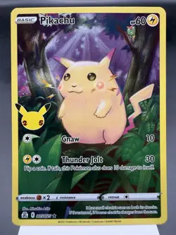 Pikachu 005/025 - Holo Rare - Celebrations Pokemon Card NM - Image 1