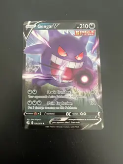 Gengar V 156/264 Fusion Strike Ultra Rare Pokemon TCG SWSH08 Card - Image 4