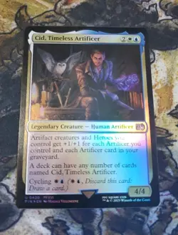 Cid, Timeless Artificer - FIN 0420 NM - MTG Magic FOIL - Image 1