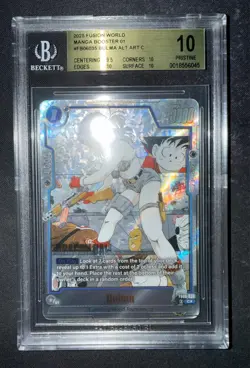 Dragon Ball Fusion World Card - Bulma #FB06-035 Manga Booster - BGS 10 PRISTINE - Image 1