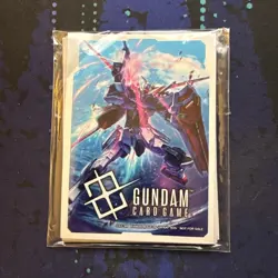 Gundam Card Game Aile Strike Gundam Promo Sleeves Release Event (10 Sleeves) - Image 1