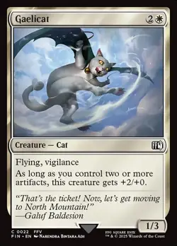 Gaelicat MTG Final Fantasy C FOIL NM x1 - Magic Card - Image 1