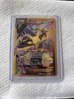 Alakazam EX 125/124 2016 Fates Collide Pokemon Card Secret Rare Alt Art - Lp - Image 1