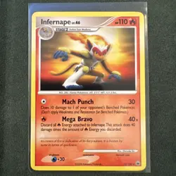 Infernape 22/100 Rare Majestic Dawn Pokemon Card LP - Image 1