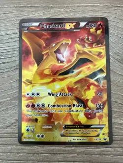 Pokemon TCG Charizard EX Black Star Full Art Holo Promo Card #XY121 - Image 1