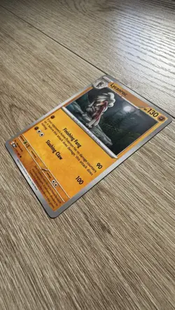 Pokemon Lycanroc 117/197 - SV03: Obsidian Flames Uncommon Regular Card NM - Image 3