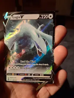 pokemon card lugia v silver tempest - Image 1