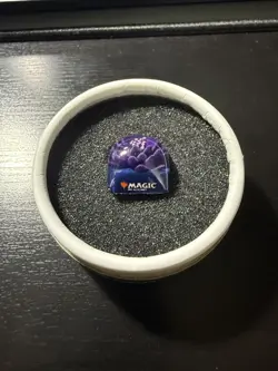 Clackeys Collectible Mechanical Keycap Test Print Black Lotus MTG Magic - Image 3