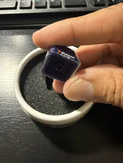 Clackeys Collectible Mechanical Keycap Test Print Black Lotus MTG Magic - Image 5