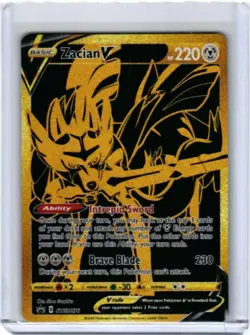 SWSH: Sword & Shield Promo Cards #SWSH076 Zacian V - Image 1