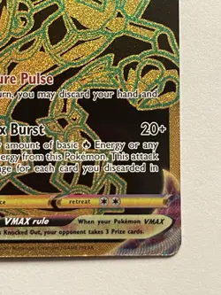 Rayquaza VMAX TG29/TG30 Silver Tempest Trainer Gallery Pokemon Trading Card - Image 4