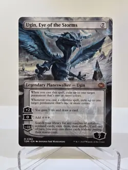 MTG Ugin, Eye of the Storms (Borderless) Regular Tarkir Dragonstorm - Image 2