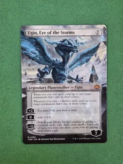 MTG Ugin, Eye of the Storms (Borderless) Regular Tarkir Dragonstorm - Image 4