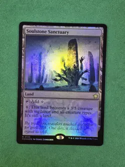MTG Soulstone Sanctuary FOIL Foundations Magic The Gathering - Image 3