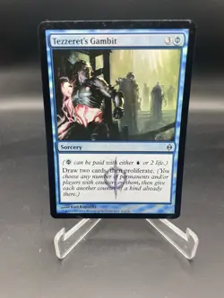 Tezzeret's Gambit -Foil MTG New Phyrexia NM Plus Bundle - Image 1