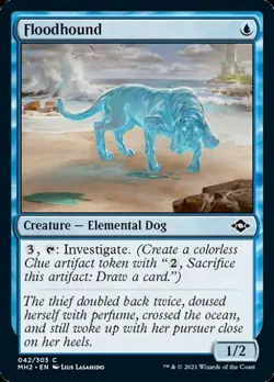 Floodhound -Foil Light Play MTG Modern Horizons 2 - Image 1