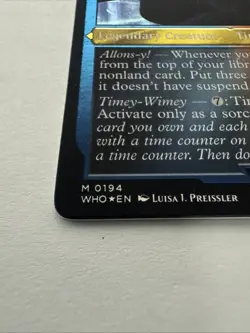 MTG The Tenth Doctor 0194 (Thick Stock Foil) Universes Beyond:Doctor Who NM WHO - Image 2