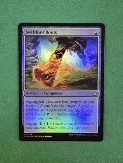 MTG Swiftfoot Boots (Foil) Foundations Magic The Gathering - Image 3