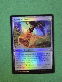 MTG Swiftfoot Boots (Foil) Foundations Magic The Gathering - Image 5