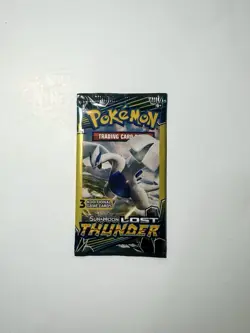 Pokemon Lost Thunder 3 - Card Booster Pack!!Doller Store!!Sealed!!Unweighted!! - Image 1