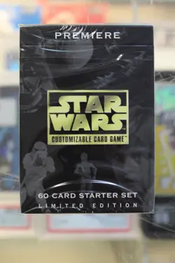 SEALED 1995 STAR WARS CUSTOMIZABLE CARD GAME PREMIERE 60 CARD STARTER SET DECK - Image 3