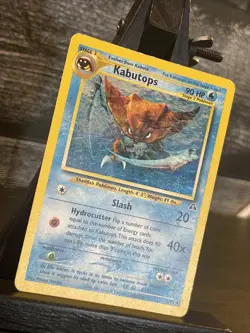 Kabutops 6/75 Neo Discovery Unlimited Holo Rare MP Vintage Pokemon Card - Image 2