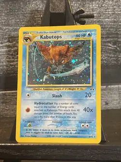 Kabutops 6/75 Neo Discovery Unlimited Holo Rare MP Vintage Pokemon Card - Image 3