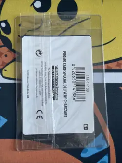 Special Delivery Charizard SWSH075 SWSH SEALED Black Star Promo Card Holo NM - Image 4