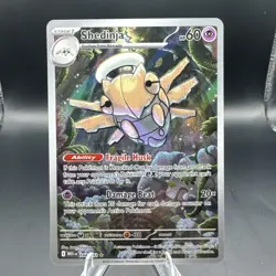 Pokemon TCG Shedninja Card #144/132 Mega Evolutions, Near Mint - Image 1