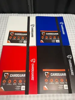 Trading Card Binder Portfolio- 9 Pocket Binder- Side-Loading- 360 Cards Max- New - Image 1