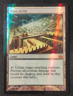 MTG: Maze of Ith FOIL!!! FROM THE VAULT!! NEVER PLAYED!! Magic the Gathering!! - Image 1