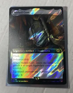 Mithril Coat (Extended Art) (SURGE Foil) 790 : The Lord of the Rings Foil NM MTG - Image 4