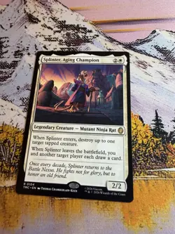 Splinter, Aging Champion Mtg Turtle Team Up Tmnt - Image 1