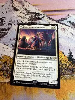 Splinter, Aging Champion Mtg Turtle Team Up Tmnt - Image 5
