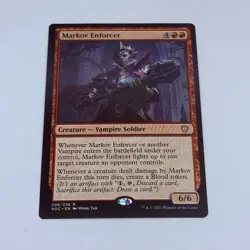 Markov Enforcer 026 Magic The Gathering Trading Card MTG Tc7 - Image 1