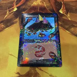 Secret Lair Deadpool Mountain Island Pool Party Foil NM+ Magic the Gathering MTG - Image 1